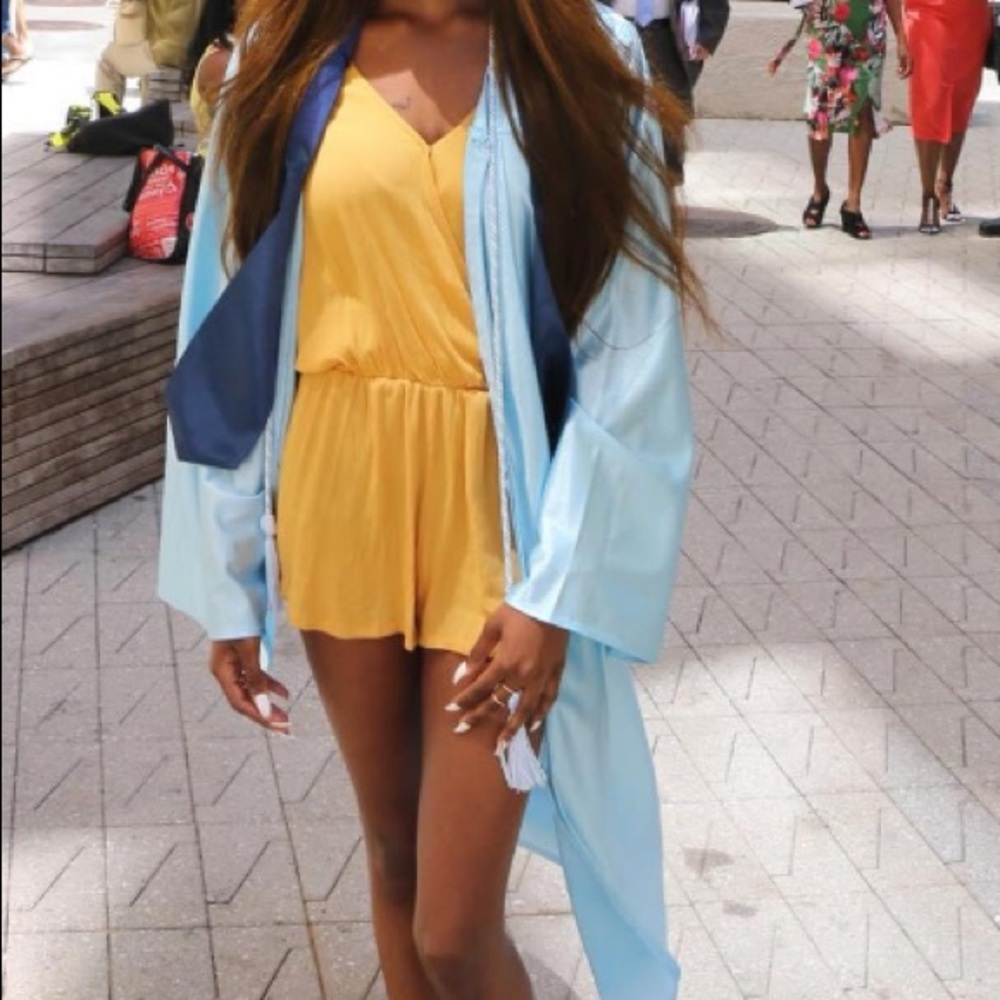 Yellow romper